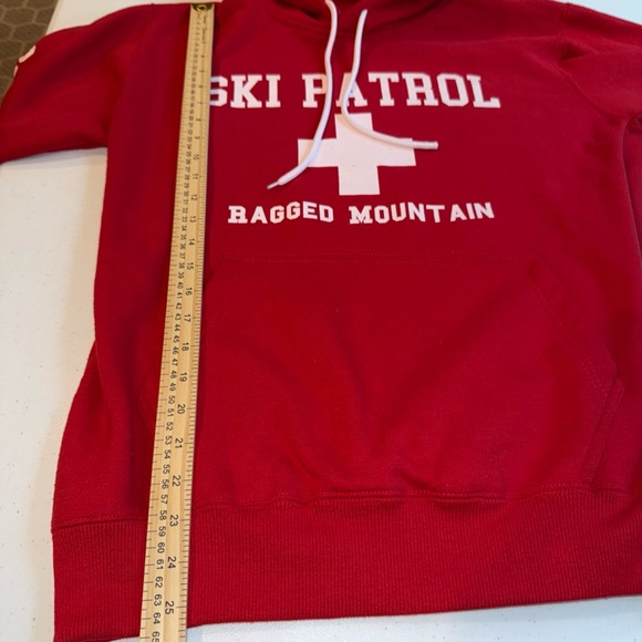 Ski Patrol Bagged Mountain Pullover Hoodie Sweatshirt Adult Small Unisex - Picture 8 of 9